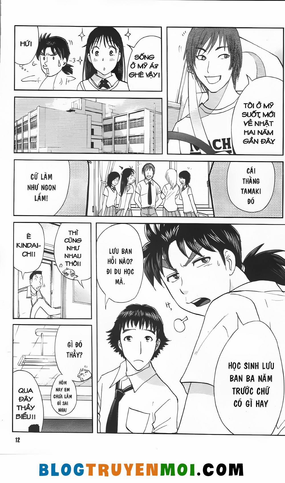 Thám Tử Kindaichi (Bản Đẹp) 0.0 Cuộc truy lùng thanh tra Kenmochi 0 trang 11