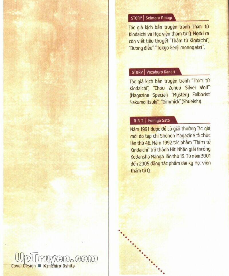 Thám Tử Kindaichi (Bản Đẹp) 1 trang 1