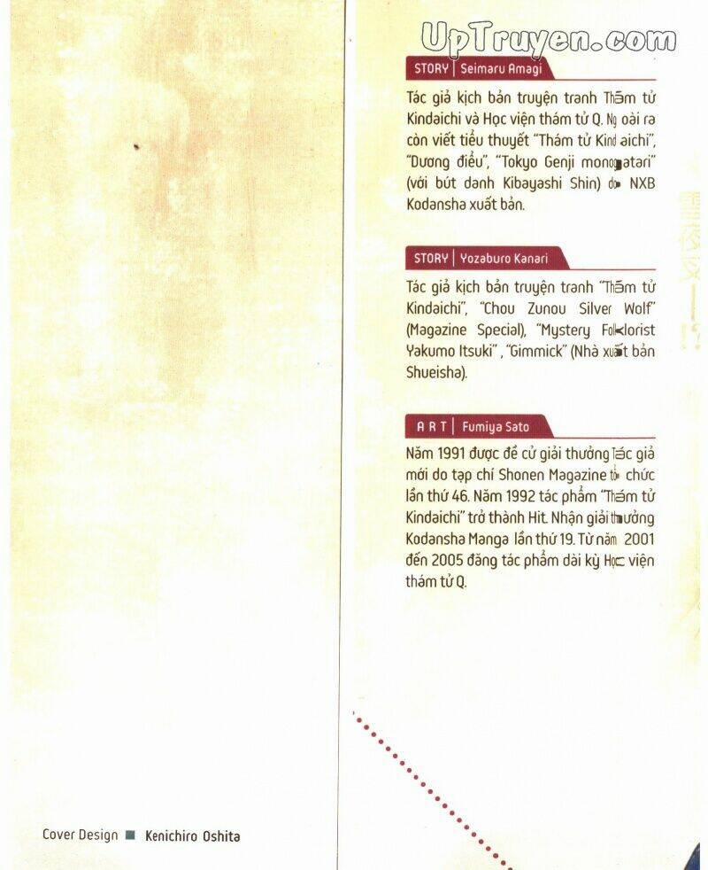 Thám Tử Kindaichi (Bản Đẹp) 3 trang 1