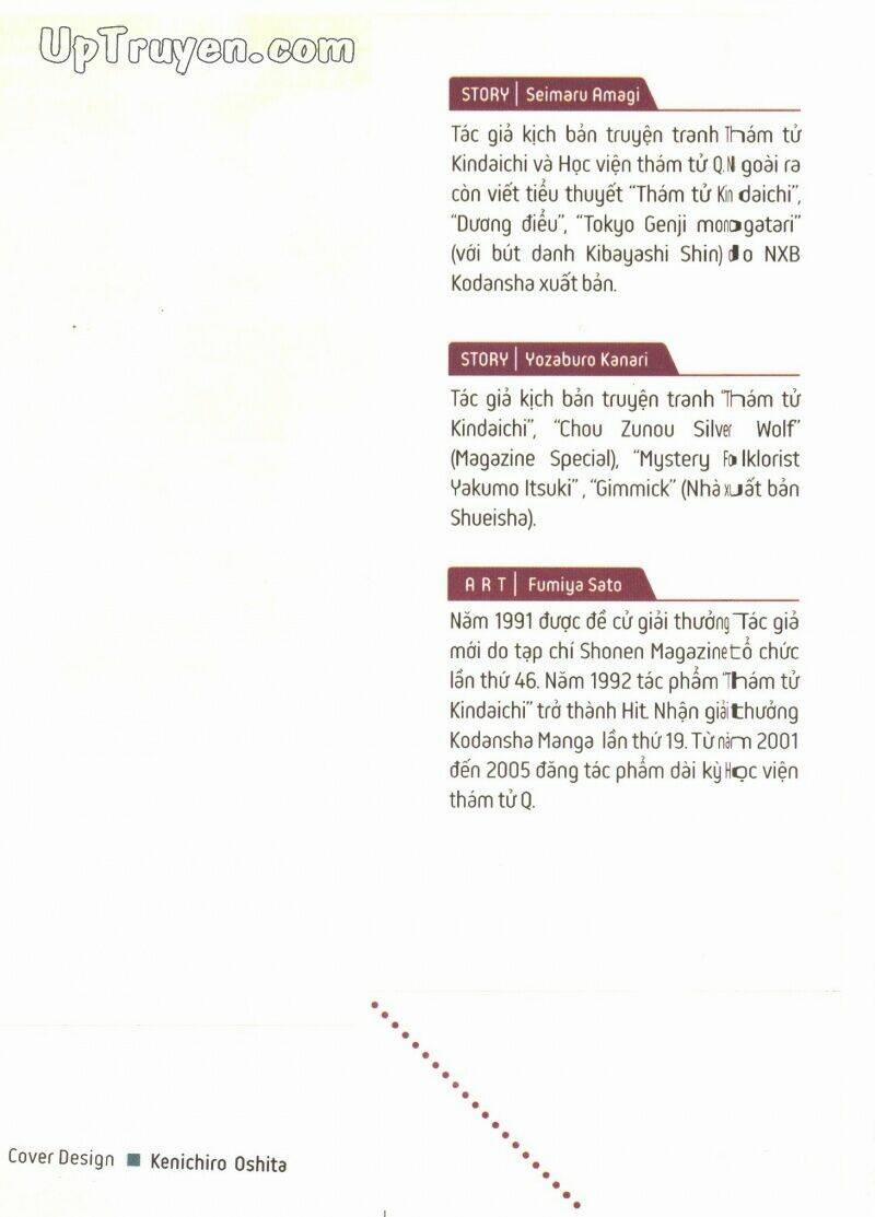 Thám Tử Kindaichi (Bản Đẹp) 7 trang 1