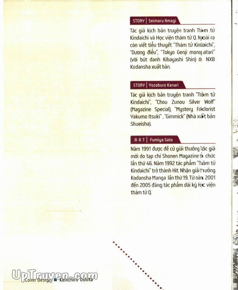 Thám Tử Kindaichi (Bản Đẹp) 8 trang 1