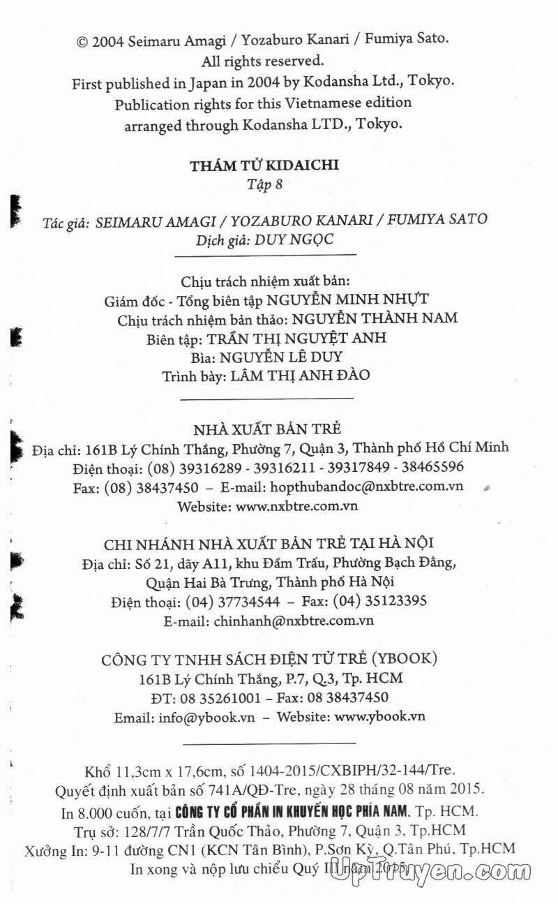 Thám Tử Kindaichi (Bản Đẹp) 8 trang 278