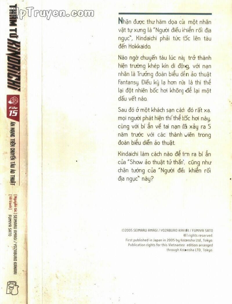 Thám Tử Kindaichi (Special Edition) 15 trang 1