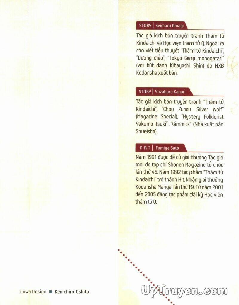 Thám Tử Kindaichi (Special Edition) 15 trang 2