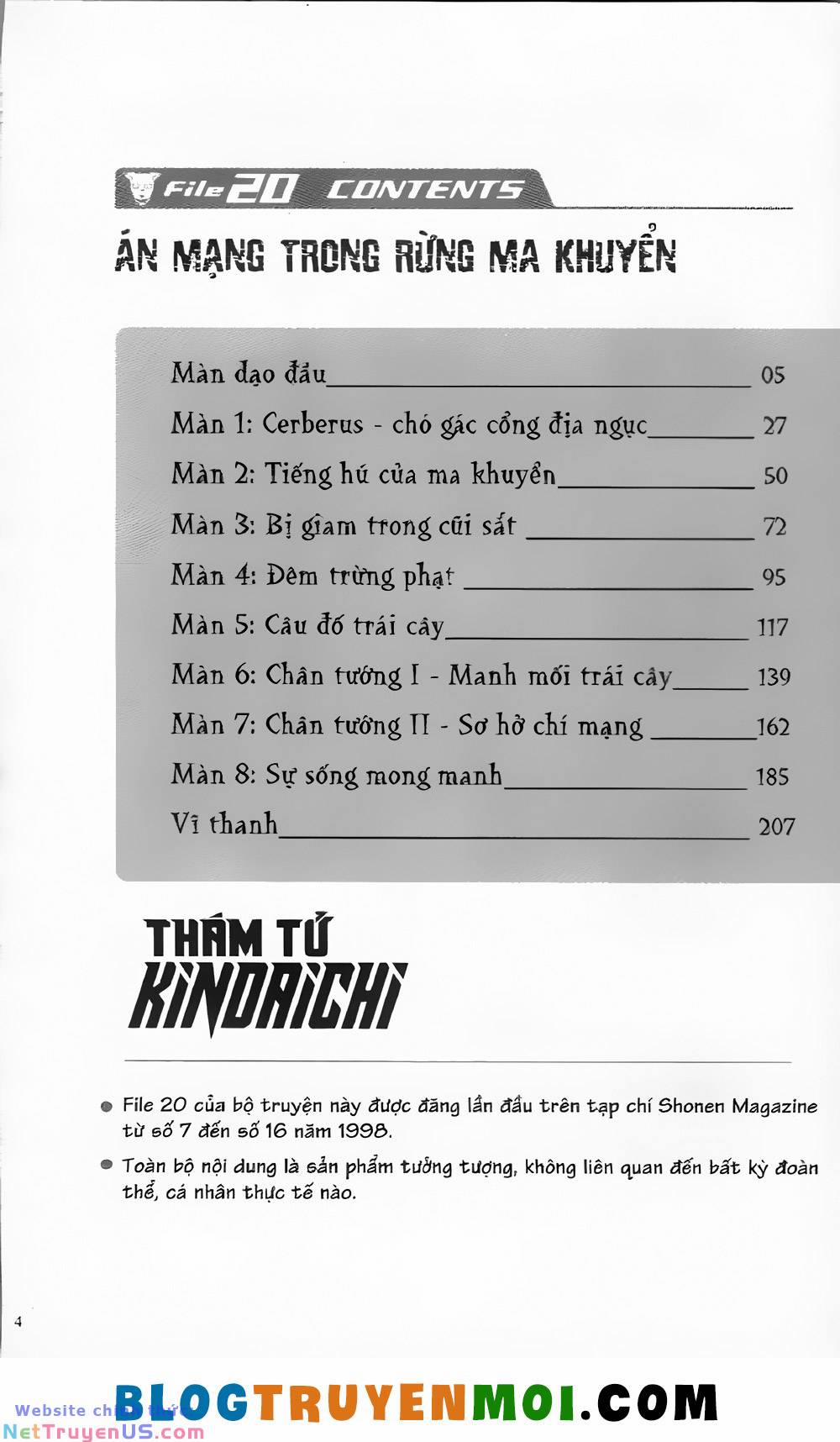 Thám Tử Kindaichi (Special Edition) 20 trang 3