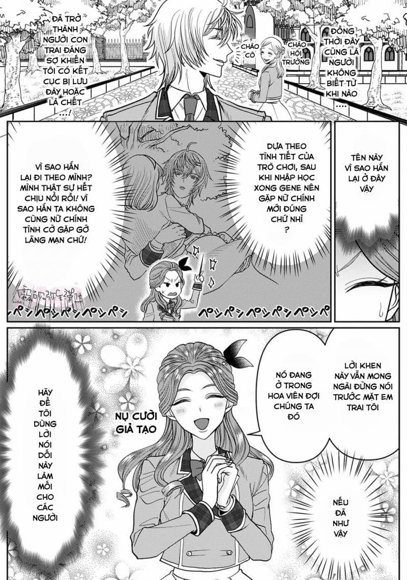 Thân Là Ác Nữ Trong Game Otome Lại Đi Vào Con …g Lược Hoàng Tử, Thấy Rõ Chỉ Là Nhân Vật Phản Diện 1.1 trang 11