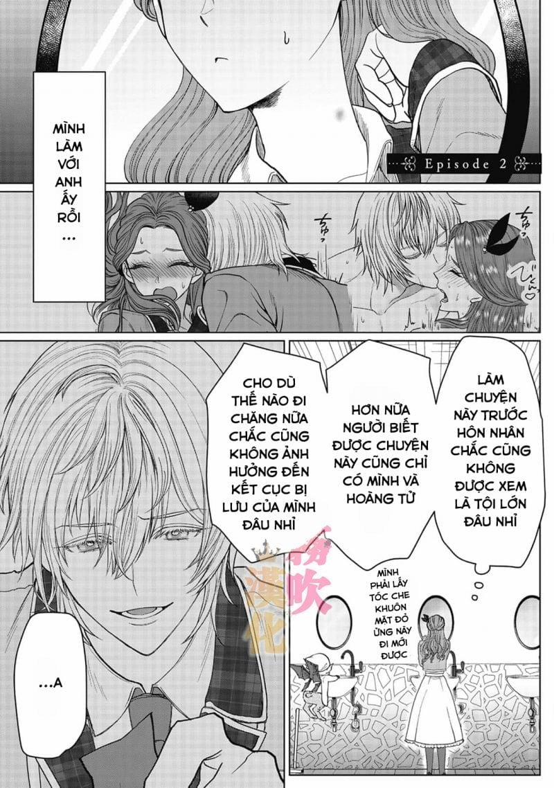 Thân Là Ác Nữ Trong Game Otome Lại Đi Vào Con …g Lược Hoàng Tử, Thấy Rõ Chỉ Là Nhân Vật Phản Diện 2.1 trang 1