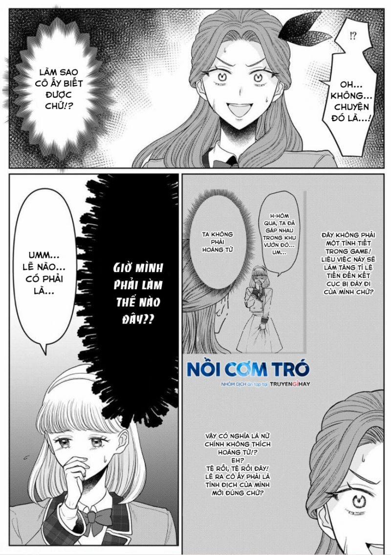 Thân Là Ác Nữ Trong Game Otome Lại Đi Vào Con …g Lược Hoàng Tử, Thấy Rõ Chỉ Là Nhân Vật Phản Diện 4.1 trang 15