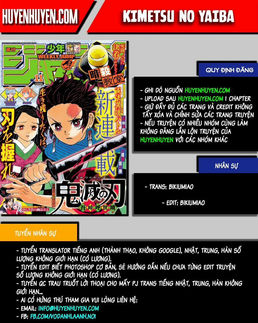 Thanh Gươm Diệt Quỷ 1 trang 0