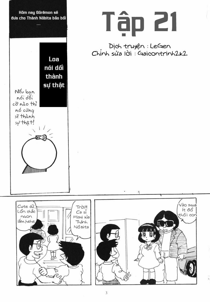 Thánh Nôbita Tập 21 0 Loa Nói Dối Thành Sự Thật trang 0