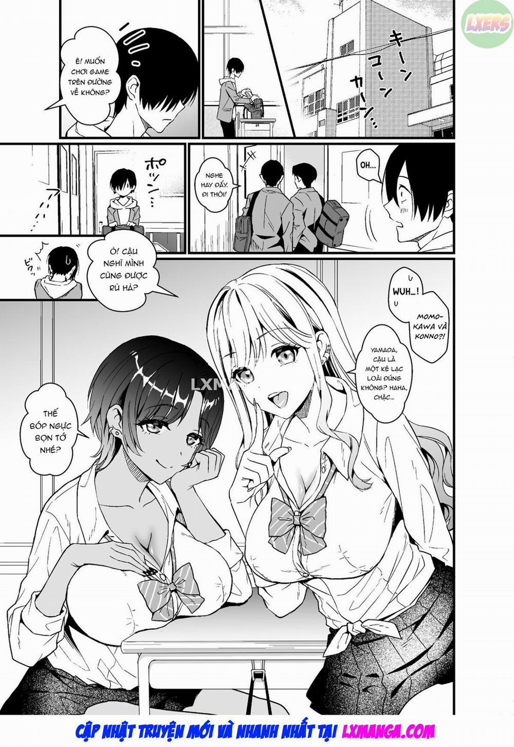 That Time Gyarus Asked Me to Grope their Tits After Class Oneshot trang 5