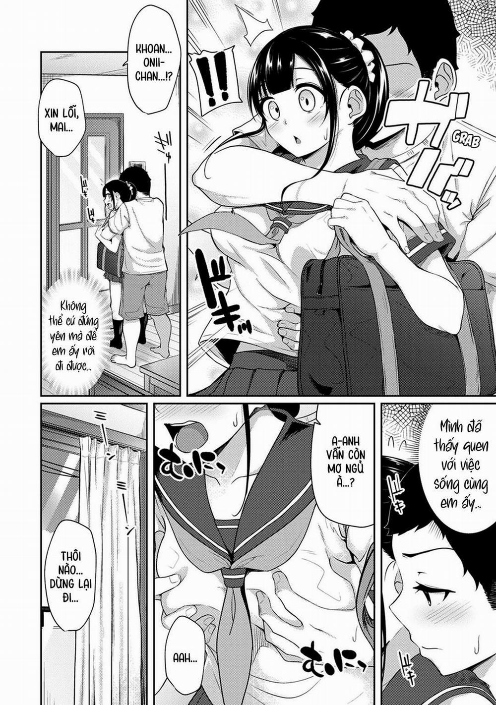Thấy em gái mình đang mặc tạp dề khỏa thân 10 trang 1