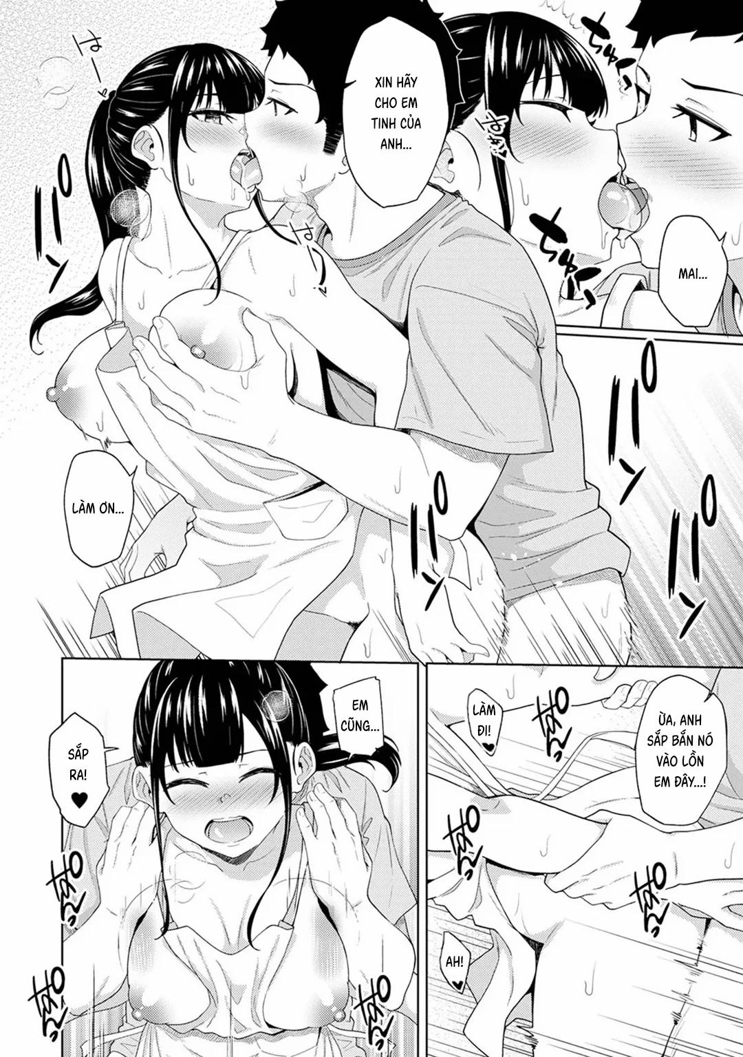 Thấy em gái mình đang mặc tạp dề khỏa thân 16 trang 20