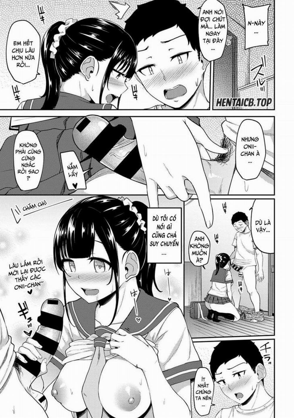 Thấy em gái mình đang mặc tạp dề khỏa thân 7 trang 0