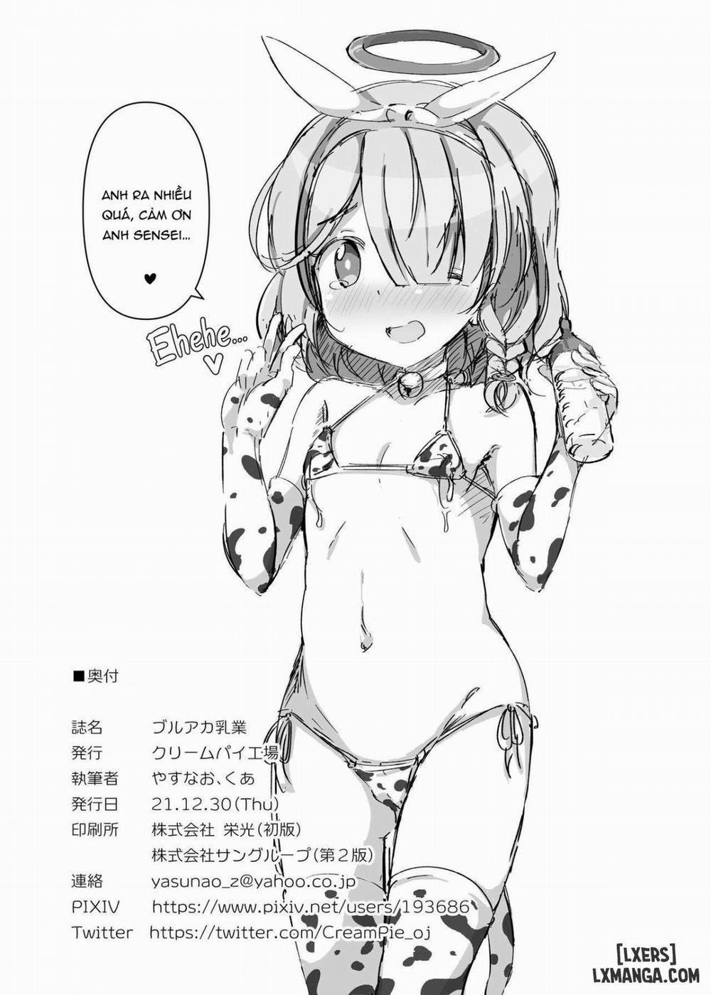 The Blue Archive Dairy Industry Oneshot trang 17