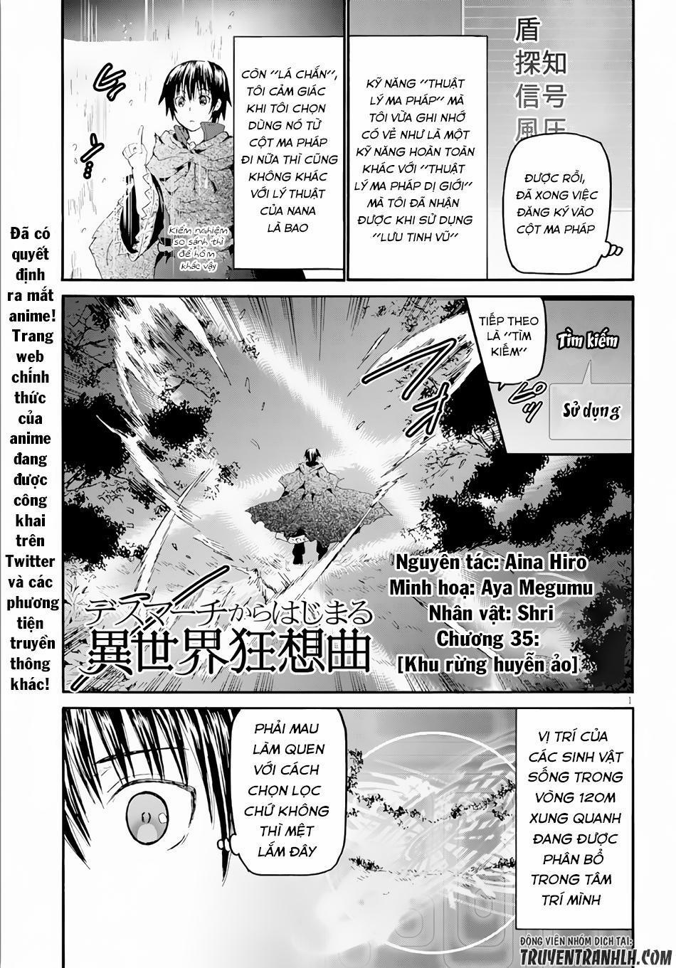 Thế Giới Khác - Cuồng Tưởng Khúc 35 trang 1