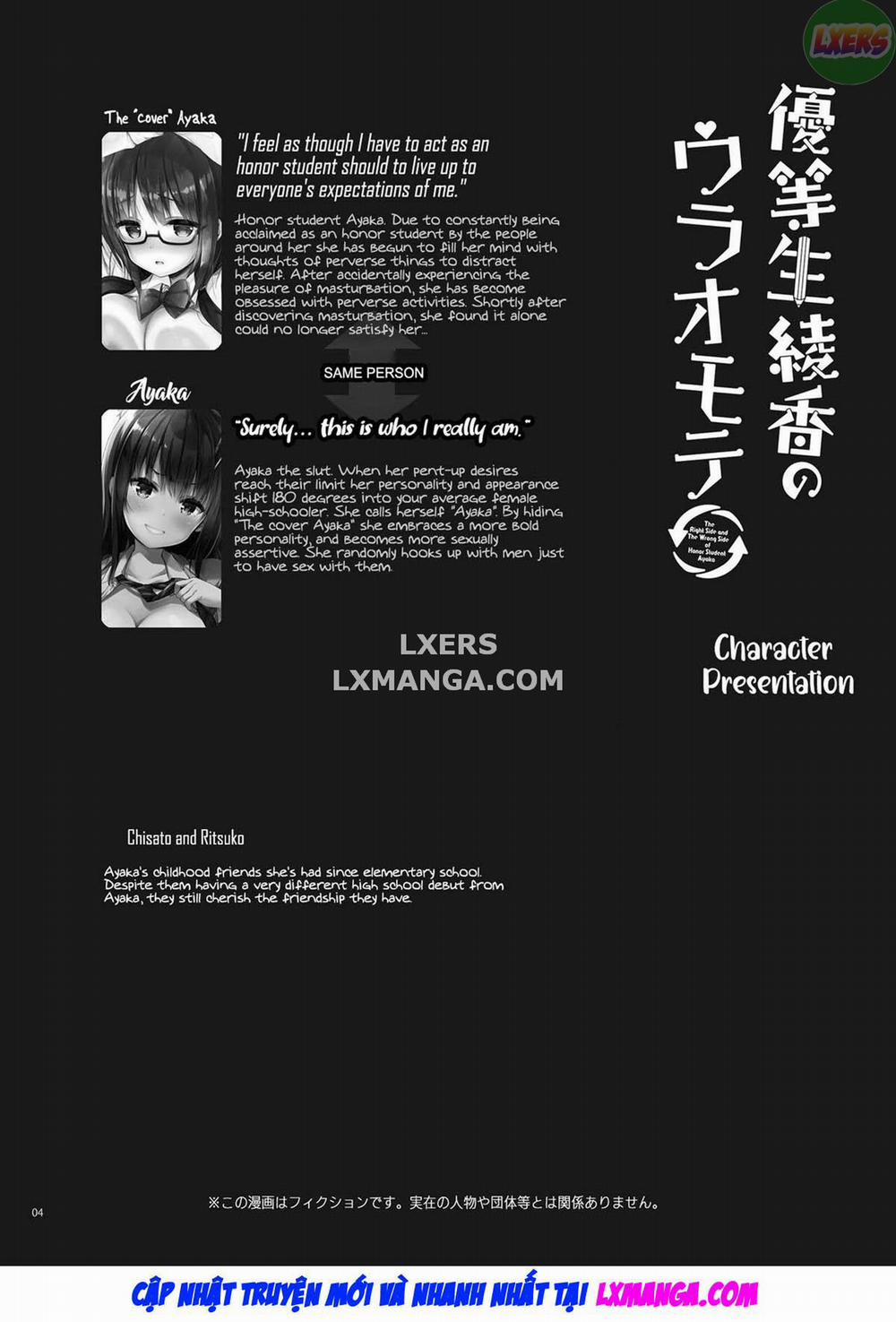 The Hidden Self Of The Honor Student Is A Super Slut Cosplayer 1 0 The (Cover) Honor Student Ayaka trang 6