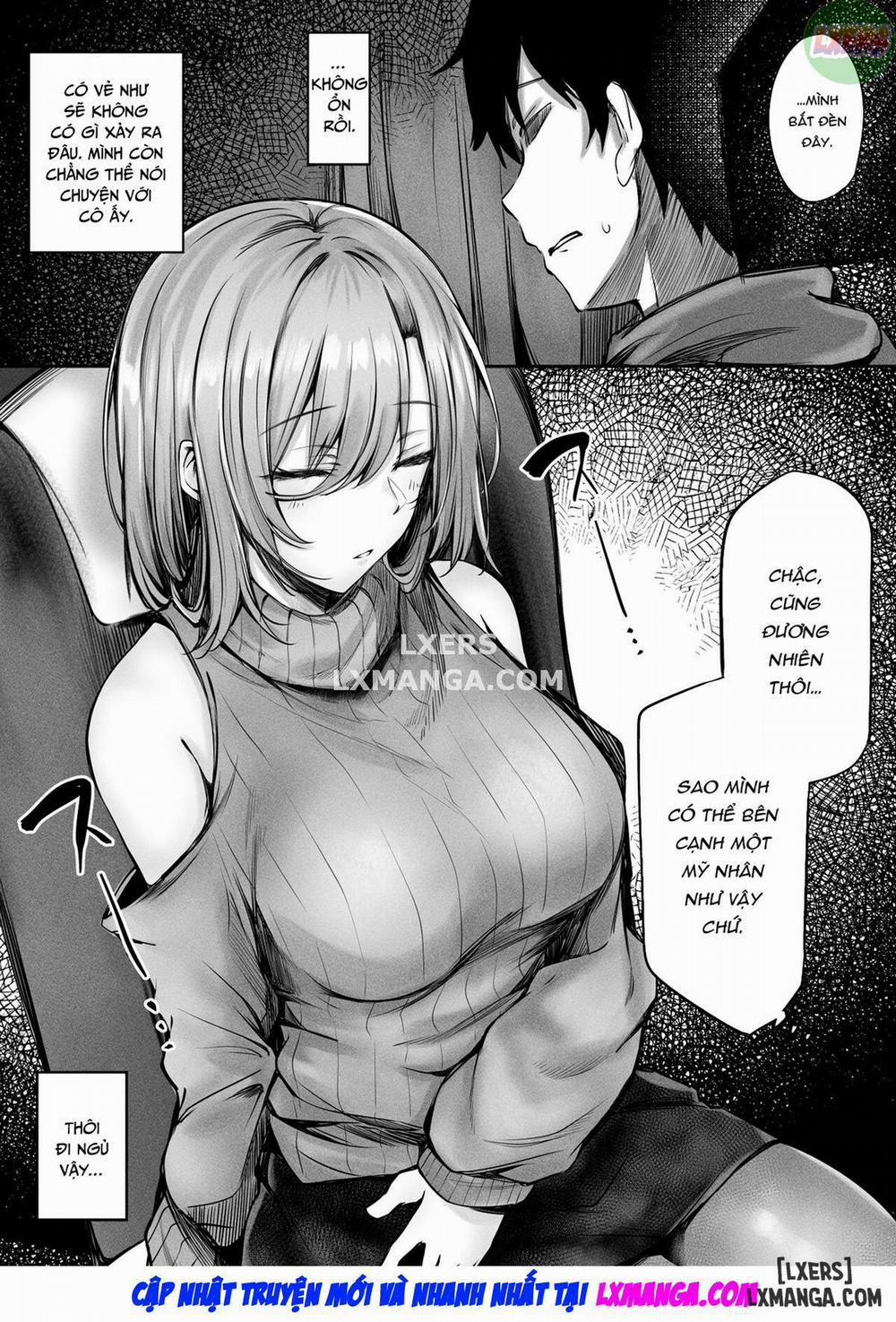 The Lady Next To Me Was Too Lewd I Masturbated And She Secretly Helped Me Out Oneshot trang 9