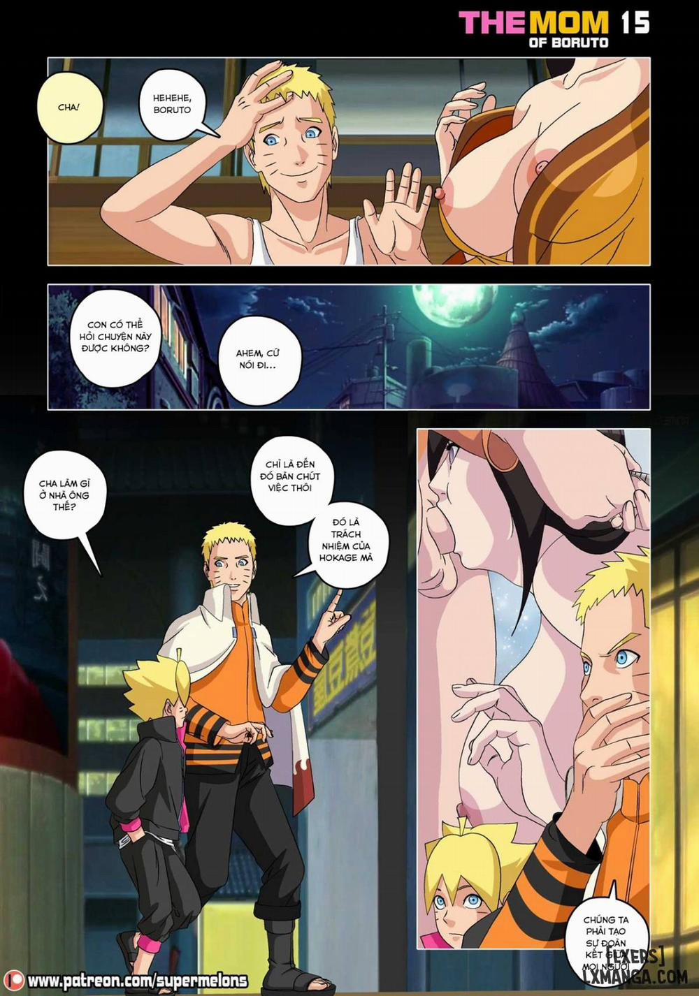The mom of Boruto Oneshot trang 15