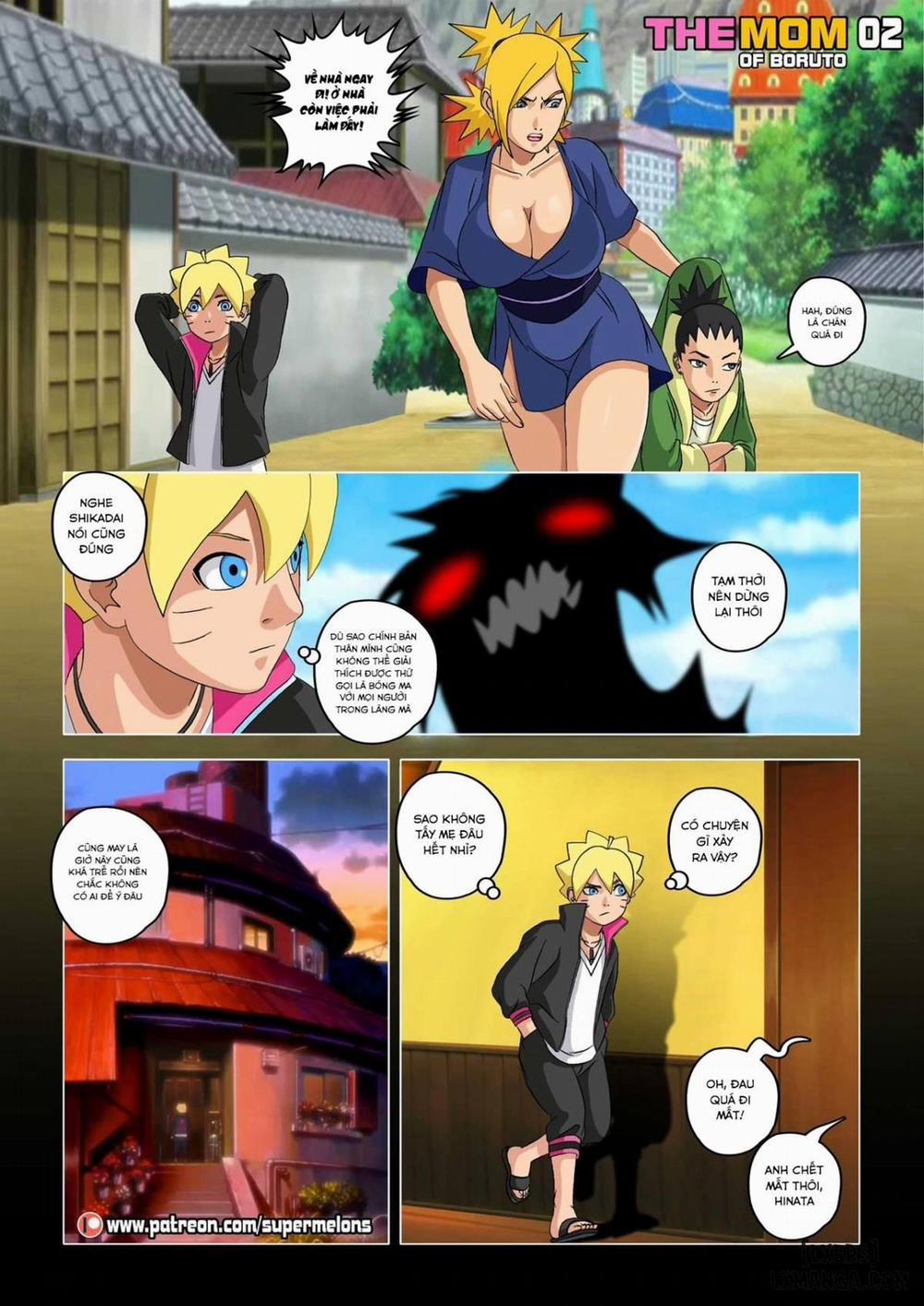 The mom of Boruto Oneshot trang 2