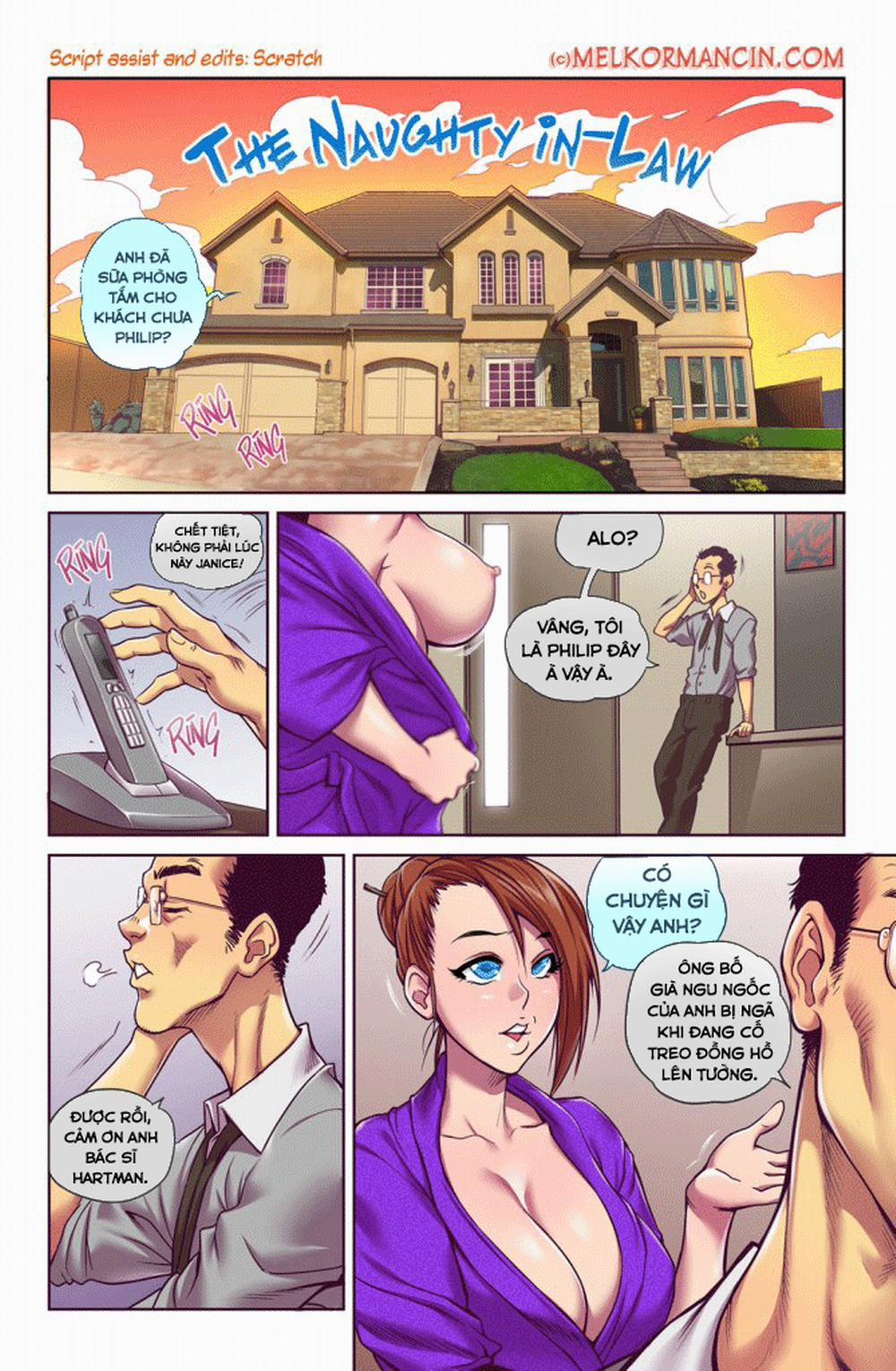 The Naughty in Law Animated 1 trang 0