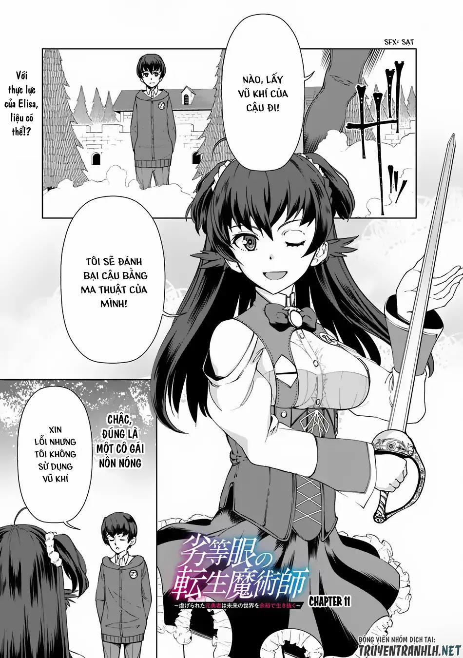 The Reincarnation Magician Of The Inferior Eyes 11 trang 1