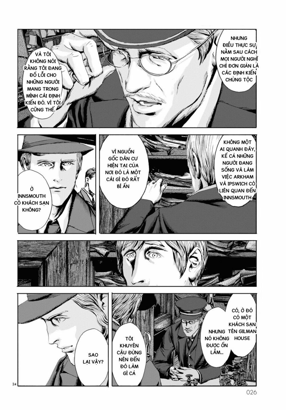 The Shadow Over Innsmouth (Innsmouth No Kage) 1 trang 22