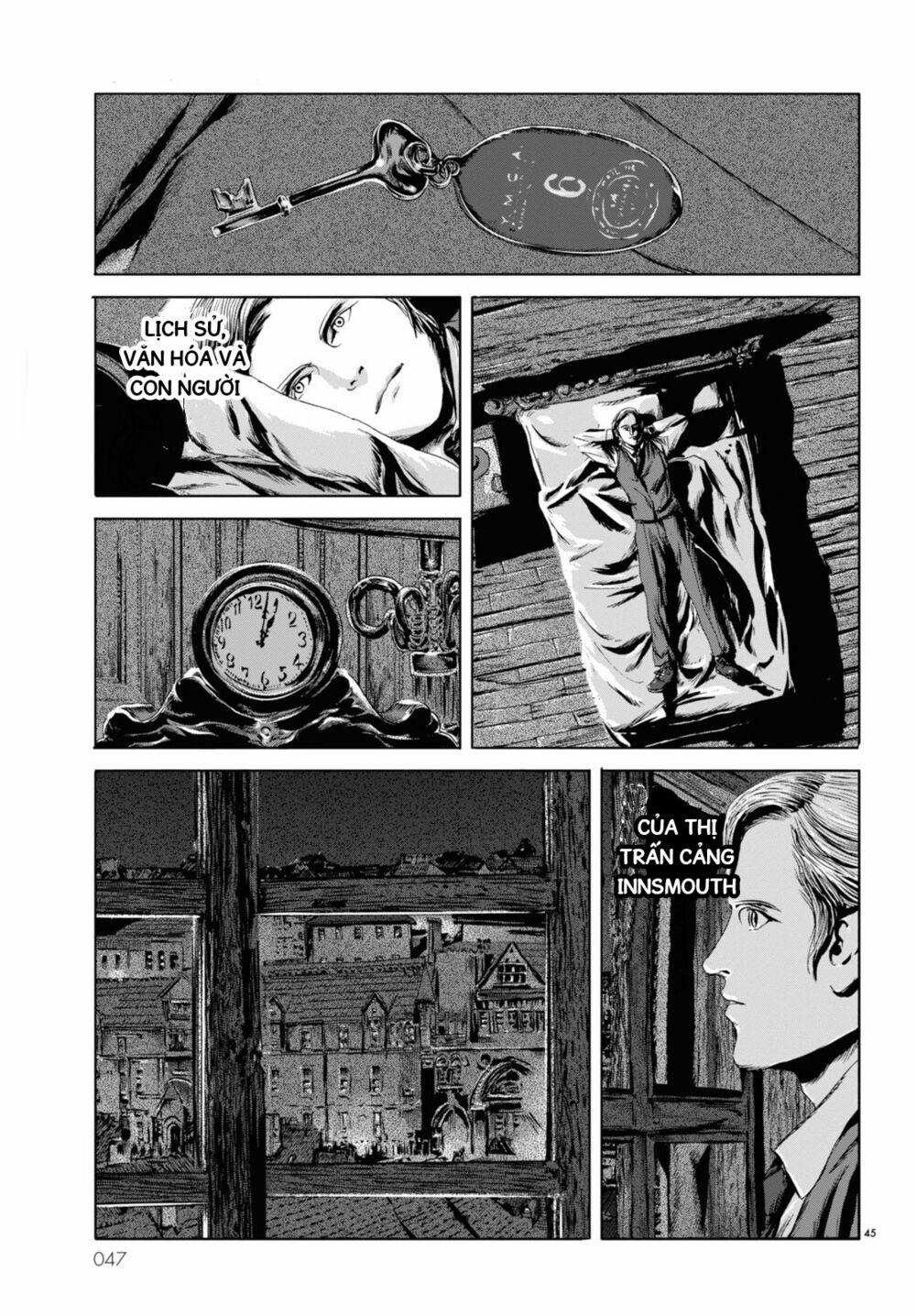 The Shadow Over Innsmouth (Innsmouth No Kage) 1 trang 41