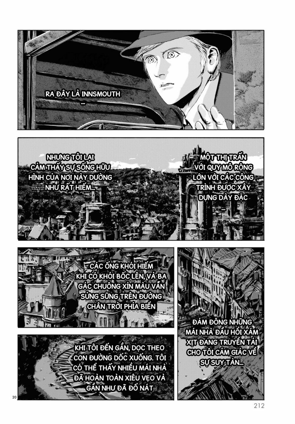 The Shadow Over Innsmouth (Innsmouth No Kage) 2 trang 19