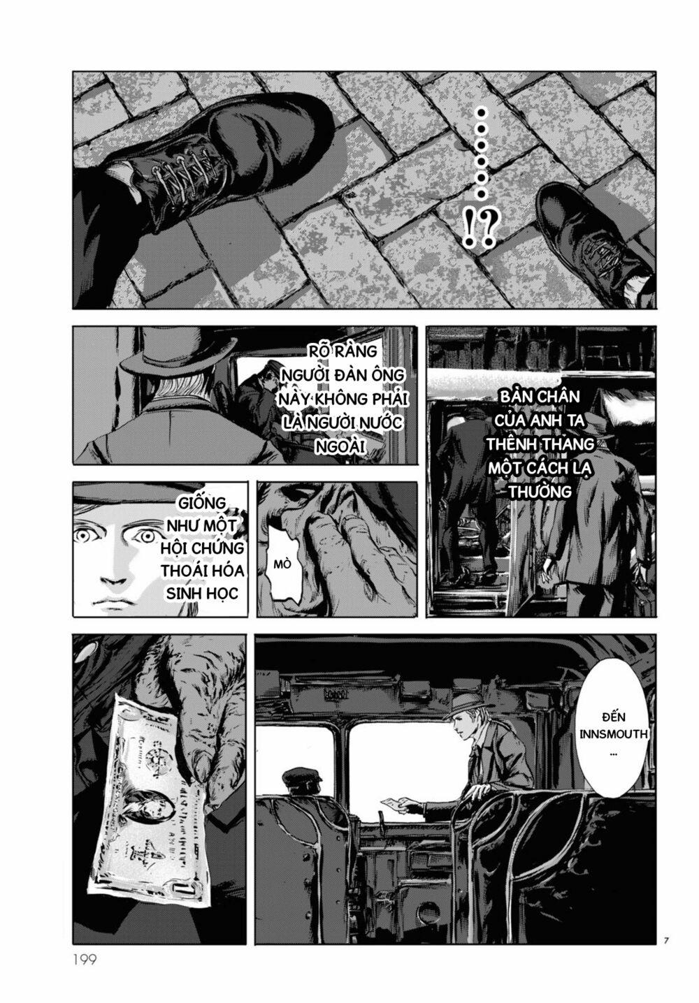 The Shadow Over Innsmouth (Innsmouth No Kage) 2 trang 7