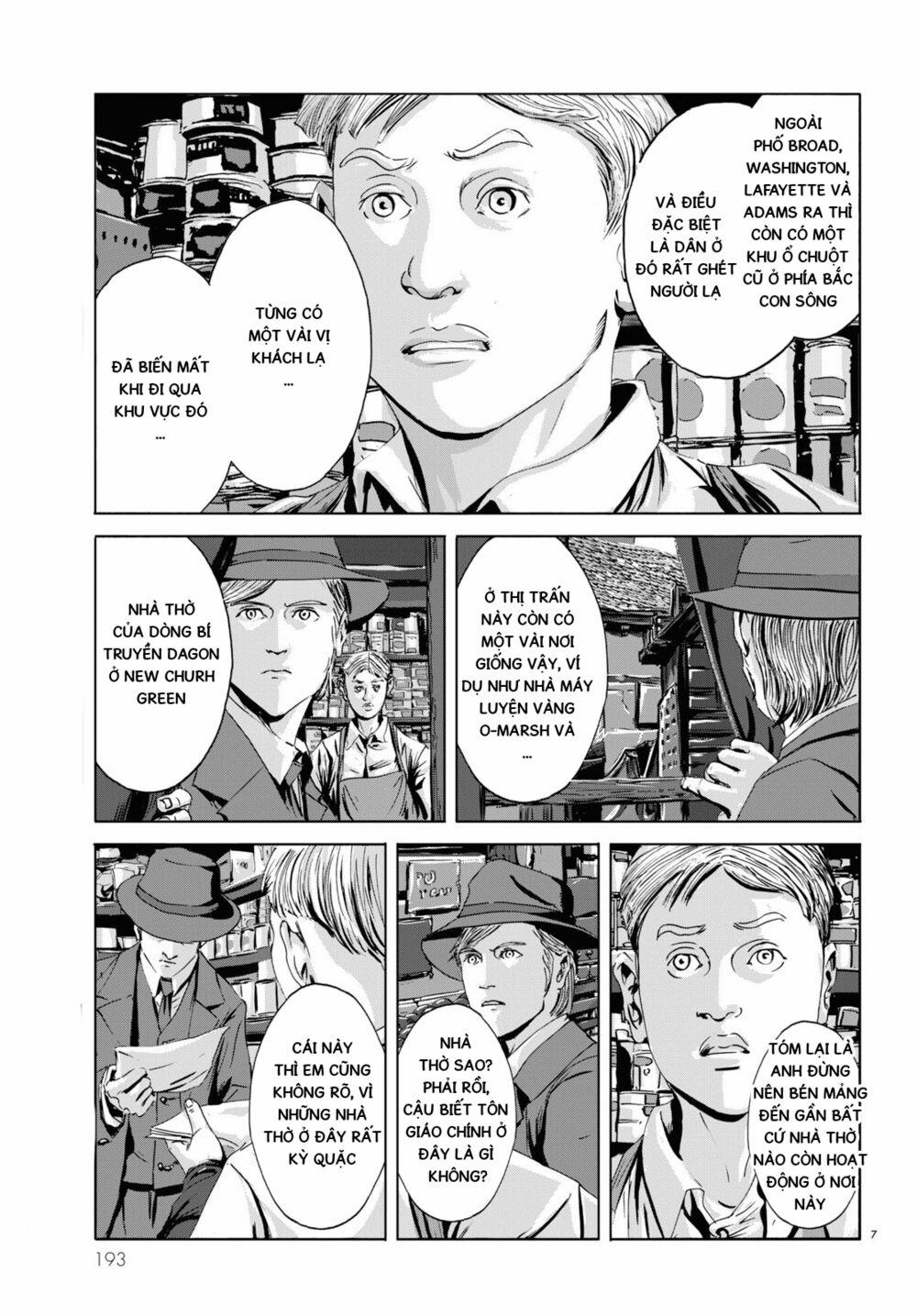 The Shadow Over Innsmouth (Innsmouth No Kage) 3 trang 7