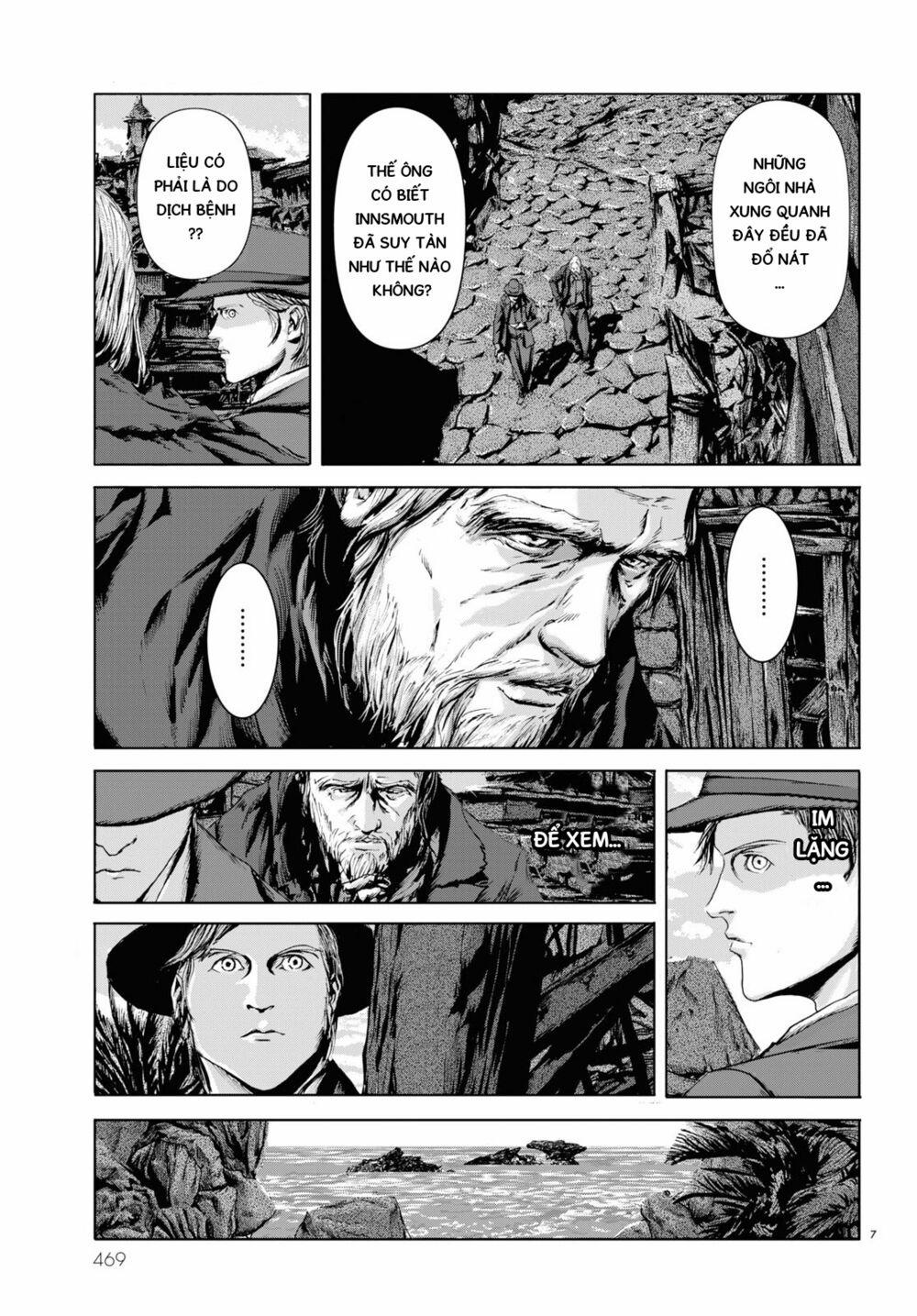 The Shadow Over Innsmouth (Innsmouth No Kage) 4 trang 8