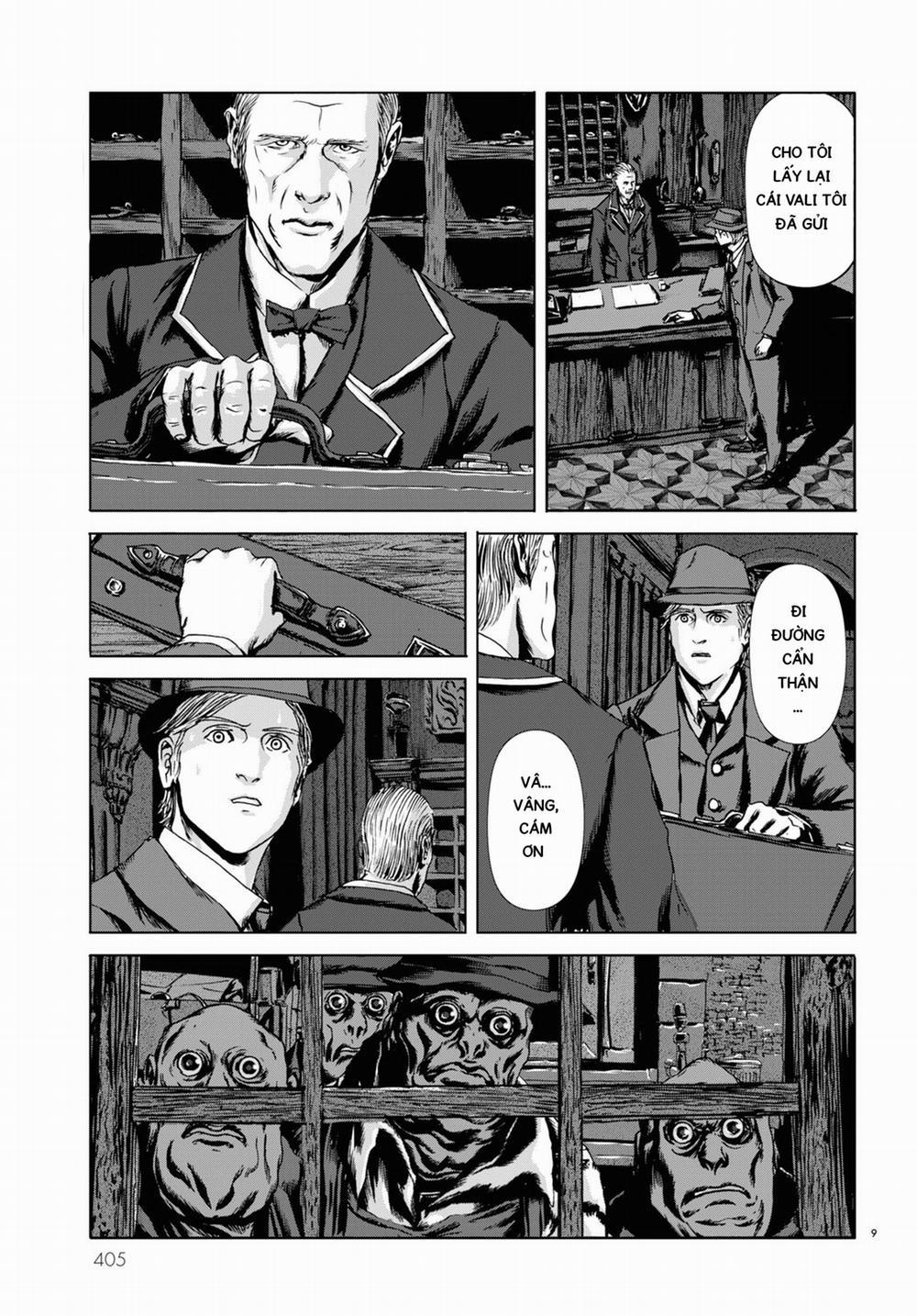 The Shadow Over Innsmouth (Innsmouth No Kage) 6 trang 9