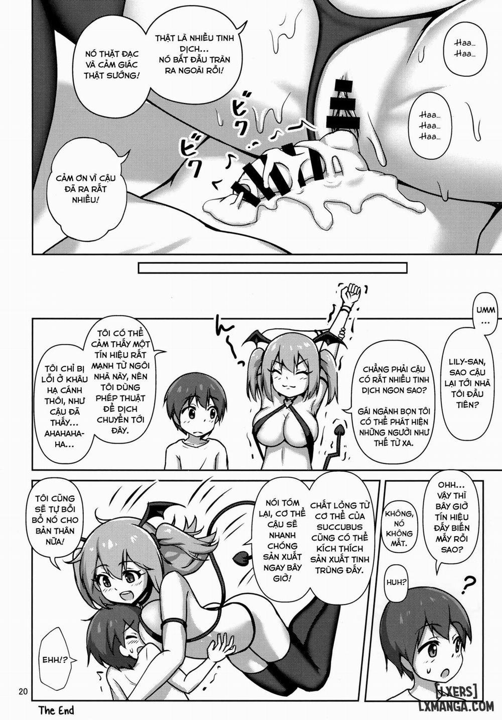 The Sheltered Succubus Meets A Little Boy Oneshot trang 18