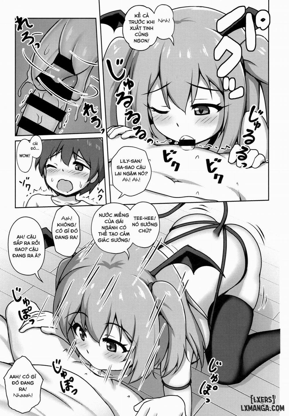 The Sheltered Succubus Meets A Little Boy Oneshot trang 9