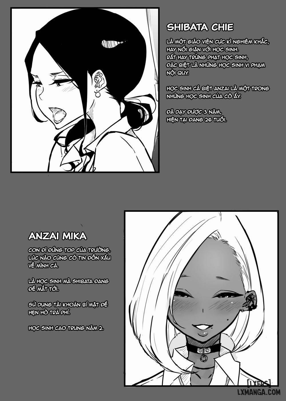 The Story of a Strict Teacher Who Got Fucked by Her Gyaru Bitch Student 1 trang 1