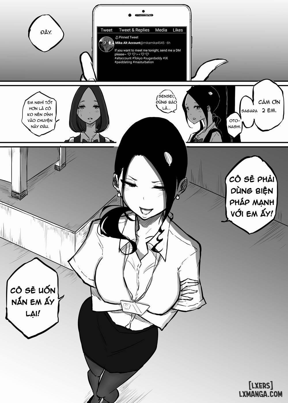 The Story of a Strict Teacher Who Got Fucked by Her Gyaru Bitch Student 1 trang 8