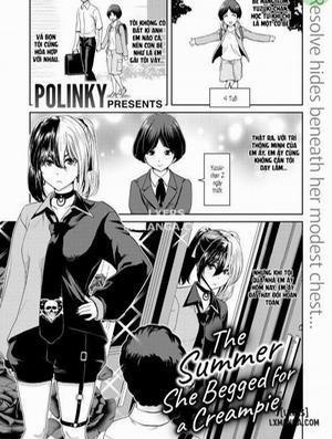 Đọc truyện tranh The Summer She Begged For a Creampie
