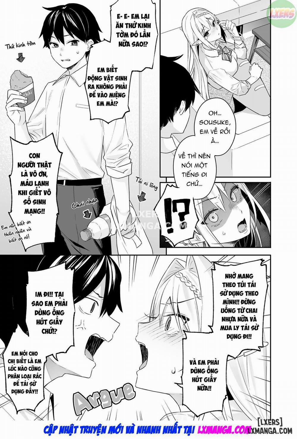 The Vegan Gyaru Elf Craves Meat Oneshot trang 6