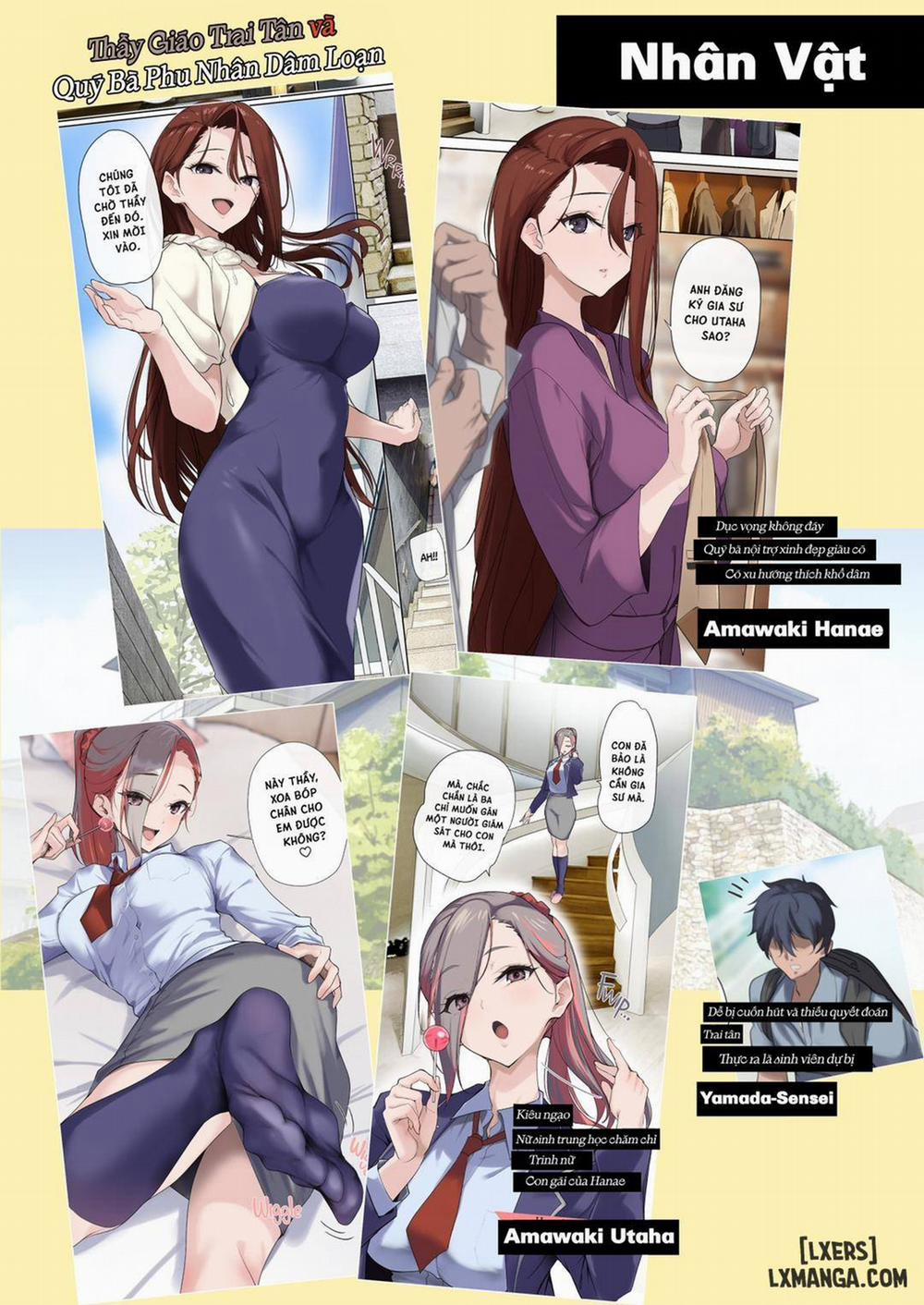 The Virgin Tutor and the Wealthy Whore Oneshot trang 1