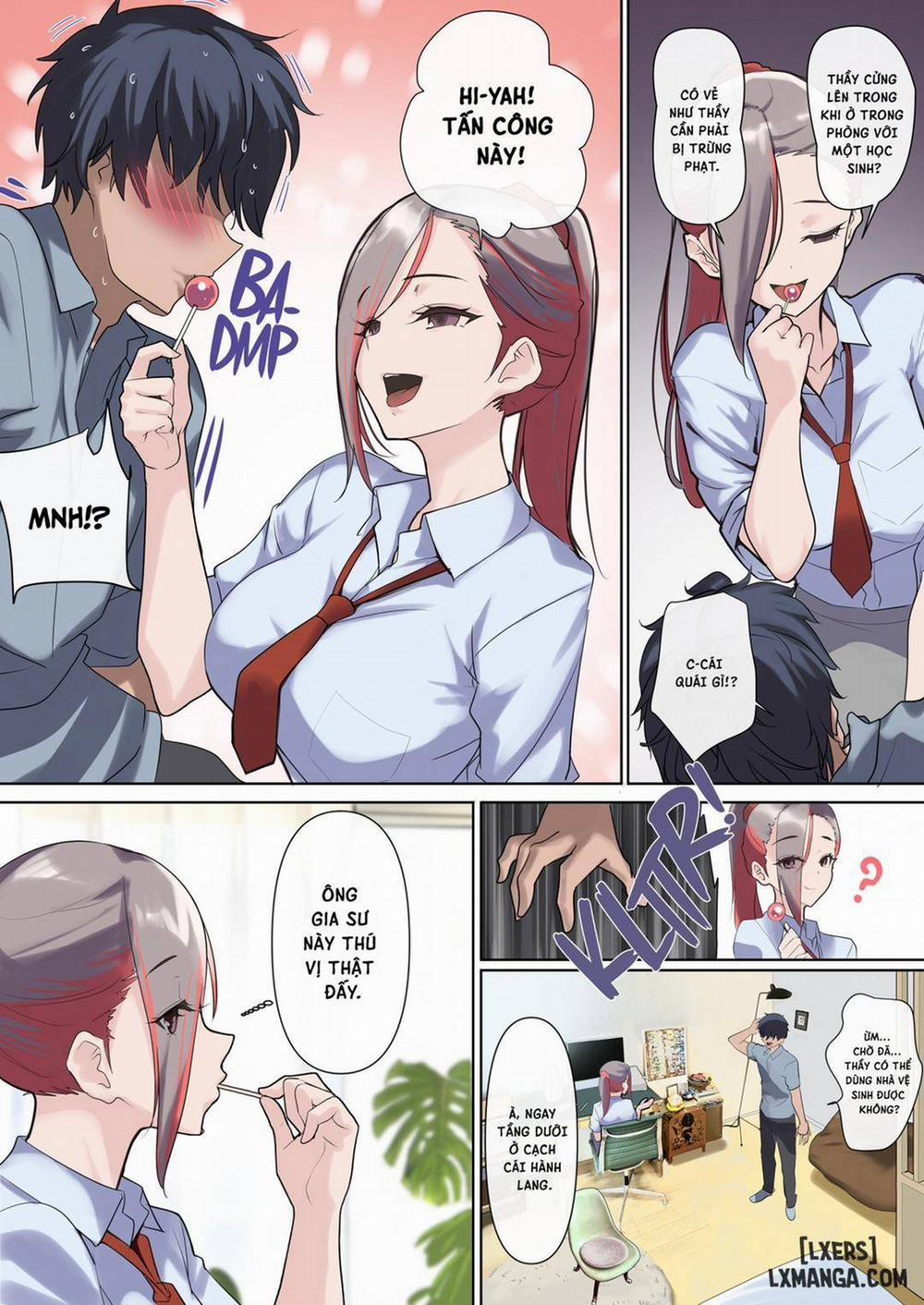 The Virgin Tutor and the Wealthy Whore Oneshot trang 44