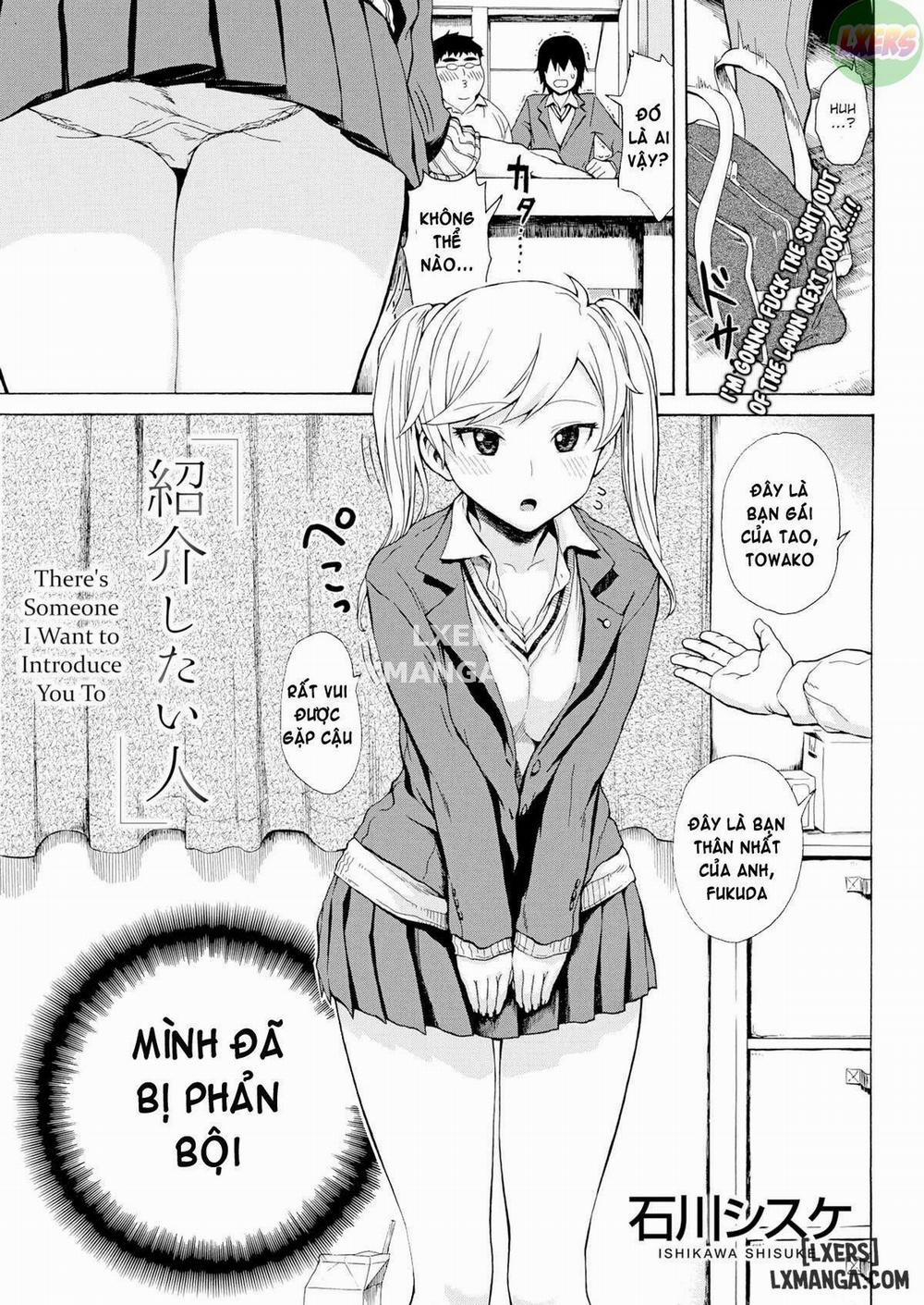 There’s Someone I Want to Introduce You To Oneshot trang 3