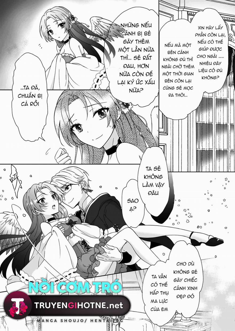 Thiếu Nữ Chỉ Có Một Cánh Bị Xúc Tu Hấp Thụ Ma Lực 2 trang 11