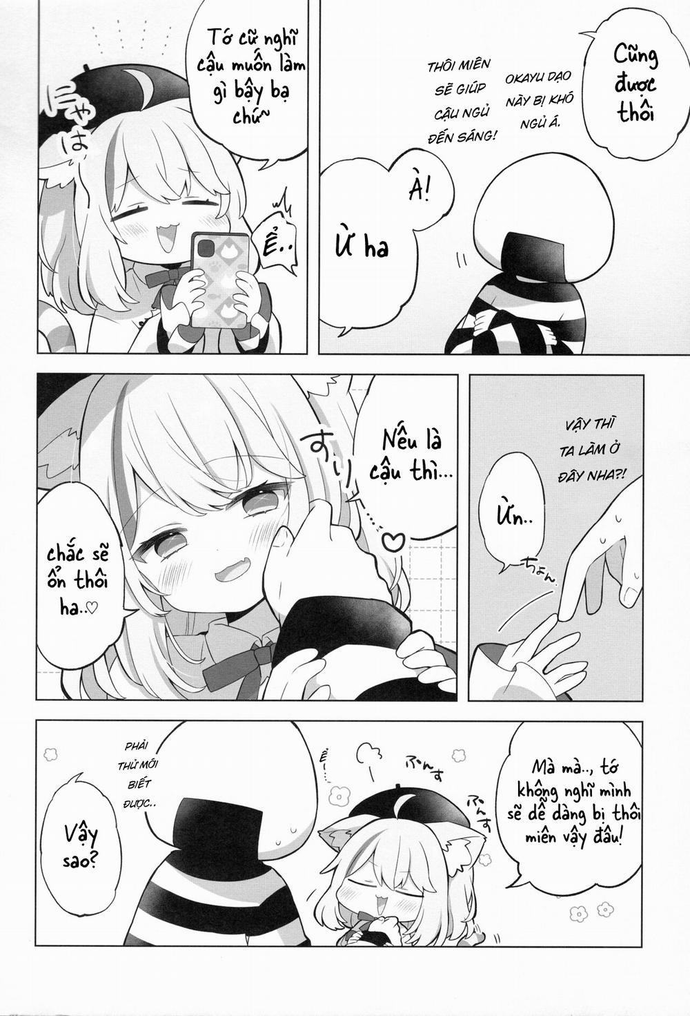 Thôi miên lành mạnh (Nekomata Okayu) Oneshot trang 4