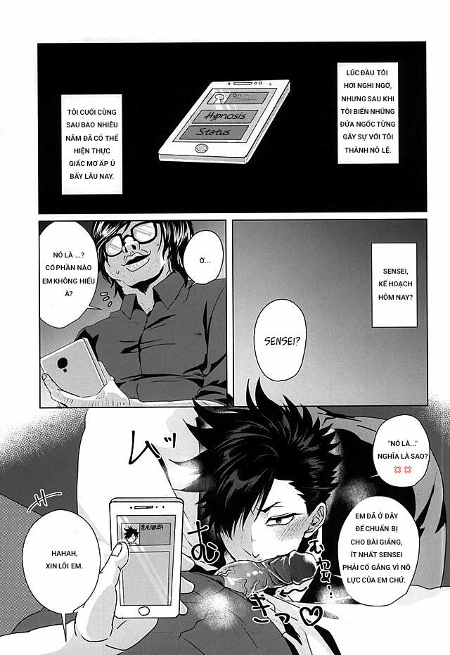 Thôi Miên Tetsurou Kuroo 1 trang 2