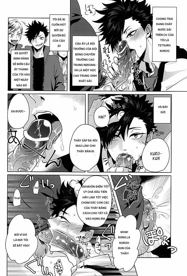 Thôi Miên Tetsurou Kuroo 1 trang 3