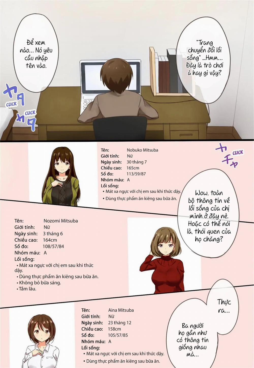 Thói Quen Khó Bỏ Của Chị Gái Tôi 1 trang 2