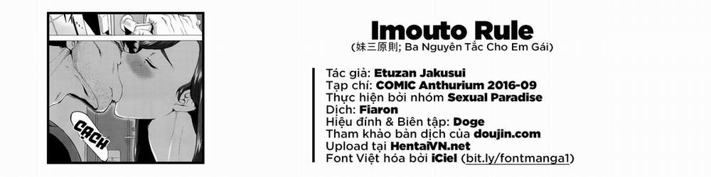 Three Rules of a Younger Sister Oneshot trang 26