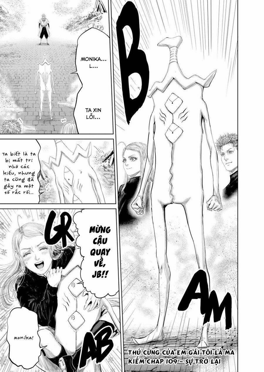 Thú Cưng Của Em Gái Tôi Là Ma Kiếm 109 trang 1