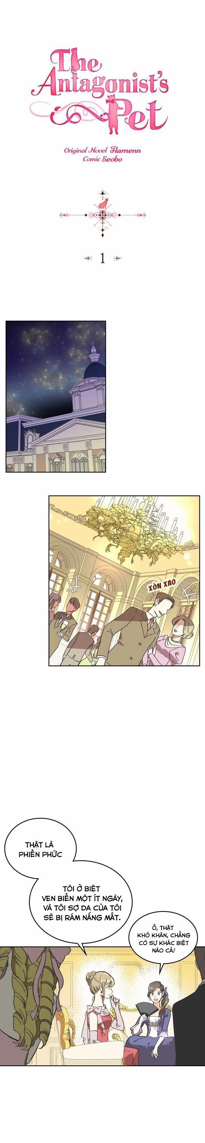 Thú Cưng Của Nhân Vật Phản Diện 1 trang 1